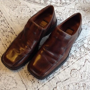 Men's Natha Studio Brown Loafers Size 9 1/2 - Picture 1 of 7