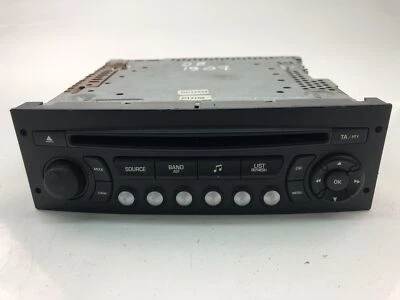 DB1907 PEUGEOT CD Radio Kontrolle 96639793XT [Stecker / Code Nicht Inbegriffen] - Bild 1 von 4