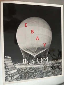 1930 Photograph Goodyear Airship night flight training prep US Army Air Corps - Picture 1 of 2