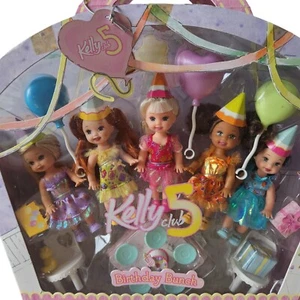 Mazzo di 5 compleanni KELLY CLUB #J0620 nuovo con scatola 2006 Mattel di Barbie - Foto 1 di 5