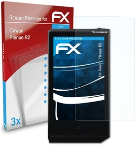 atFoliX 3x Screen Protection Film for Cowon Plenue R2 Screen Protector clear - Picture 1 of 9