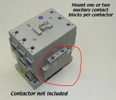 Bloque de contacto auxiliar Allen Bradley 100-S: A01, A10, A11, AL11, A20, B10, B11 Foto 1 de 4
