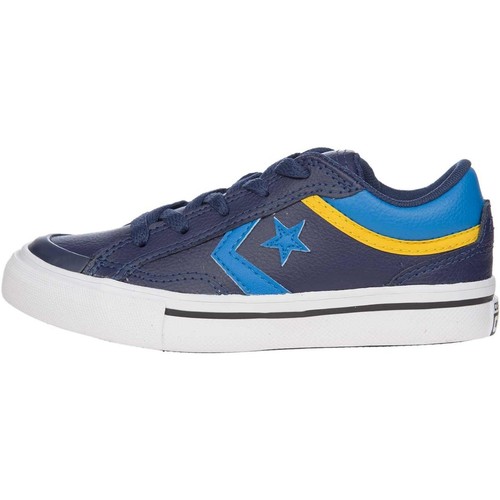CONVERSE CONS PRO BLAZE STRAP [TG. 36] SNEAKER PELLE BLU 650088C NUOVE IMBALLO ORIGINALE