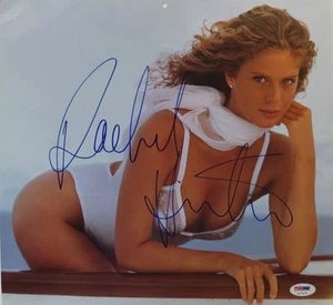 Rachel Hunter Signed Authentic Autographed 12x12 Calendar Page (PSA/DNA) #U47429 - Picture 1 of 1