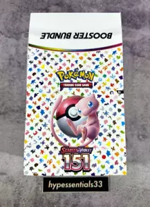 Pokemon 151 Booster Bundle w/ Case - 10 Box Scarlet Violet 60 Packs NEW. IN HAND - Picture 1 of 13