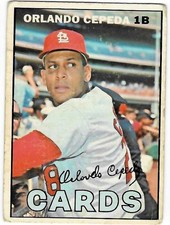 1967 O-PEE-CHEE #020 orlando cepeda cardinals
