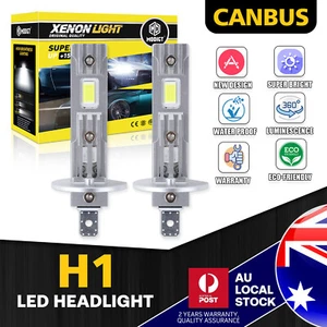 2x H1 LED Headlight Globes 6000LM Fit Mazda 323 Astina 1995-1997 MX-6 1991-1997 - Picture 1 of 15