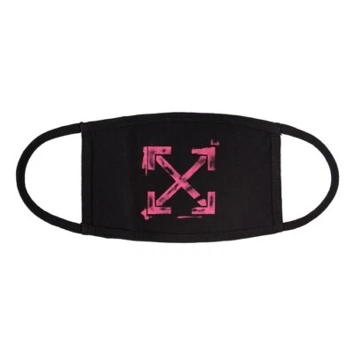 Off-White Fashion Designer's Cotton Half Face Masks Cloth Washable Mouth Cover - Image 1 of 4