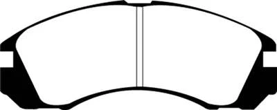 EBC 98-02 Dodge B150 B1500 Cargo 1500 Van 1/2 Ton Yellowstuff Rear Brake Pads — 第 1/4 张图片