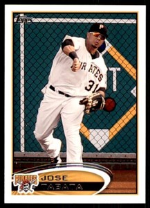 2012 Topps Jose Tabata Baseball Cards #236