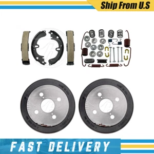 Fits 1985 Toyota Corolla Rear Drums Brake Shoes & Hardware Spring Kit - Picture 1 of 7