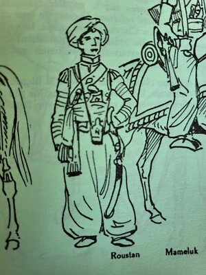 HISTOREX/Roustam Garde Du Corps /54mm 1/32 no 90mm Airfix Verlinden Segom Revell - Photo 1/2