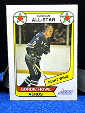 1976-77 O-PEE-CHEE- WHA Card Gordie Howe -Houston Aeros #50 - SHARP CORNERS!