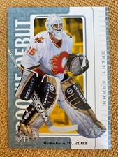 2003-04 In the Game VIP Rookie Debut #43 - Brent Krahn /32