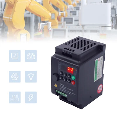 3HP 2.2KW VFD Variable Frequency Drive Inverter Converter for CNC Spindle Motor - Image 1 of 4