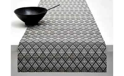 Chilewich H1999 Moonlight Kite Table Runner 14x72 in - Image 1 of 3