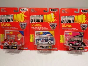 RC Stock Rods #124 Mark Martin, #90 Jeff Burton, #89 Lake Speed New Old Stock - Picture 1 of 4