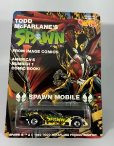 Todd McFarlane's Spawn Mobile Hot Wheels Die Cast Metal 1993 ¡SELLADO! - Imagen 1 de 2