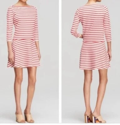 Vestido recto de lino náutico cintura caída TORY BURCH - Talla XS Foto 1 de 4