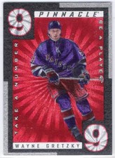 1997-98 Pinnacle Be A Player Take A Number Wayne Gretzky