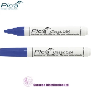 PICA CLASSIC PERMANENT PAINT MARKER, BLUE - 524-41 - Picture 1 of 1