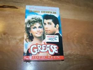 SEALED 20TH ANNIVERSARY LIMITED EDITION GREASE VHS TAPE! Wide Screen - Picture 1 of 2