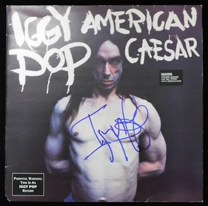 Iggy Pop American Caesar signiertes LP-Album JSA authentifiziert - Bild 1 von 3
