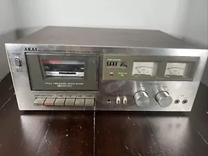 Akai Cassette Tape Deck per Ricambi Alimenta su cs703 d - Foto 1 di 6