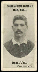 Taddy - 'South African Football Team 1906-7' - Roos (Capt.) (1906) - Picture 1 of 2