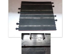 2 ELEMENTS DROITS SCALEXTRIC TRI-ANG CIRCUIT COURSE ANNEE 1967-68 REF PT60 - Foto 1 di 1
