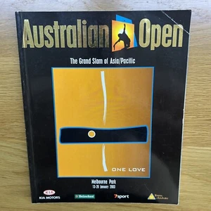 2003 The Australian Open Tennis - Official Program Guide Magazine Souvenir - Picture 1 of 2