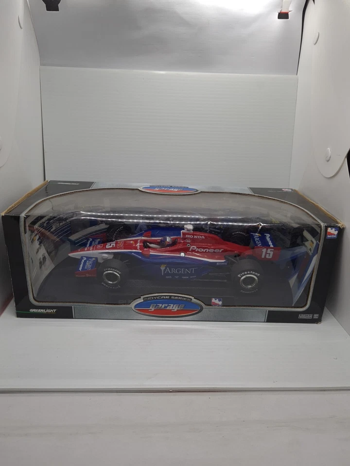 Greenlight 2005 Buddy Rice #15 Honda Argent Pioneer Indy 500 ganador 1:18 nuevo en caja Foto 1 de 4