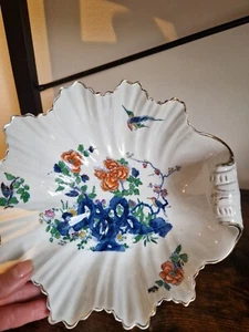ANTIQUE BEAUTIFUL CARLTON WARE STOKE ON TRENT SHELL SHAPED DISH c1894-c1926 - Picture 1 of 8