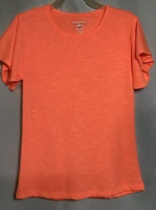 Kensie Mädchen Shirt Kurzarm 14-16 orange Rundhals einfarbiges Design - Bild 1 von 13