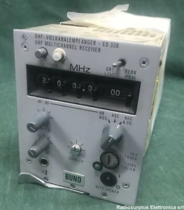 ROHDE & SCHWARZ ED 330 Ricevitore Multichannel Frequenza operativa da 225,00 A - Foto 1 di 2