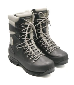 NWT STEFANO RICCI Leather SKI Boots EAGLE Shoes LOGO Eu 43 Uk 9 Us 10 (SR1912) - Picture 1 of 4