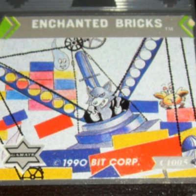 Neuf boite: ENCHANTED BRICK BASTER Ancien jeu vidéo Yeno Gamate Game System Card - Bild 1 von 2