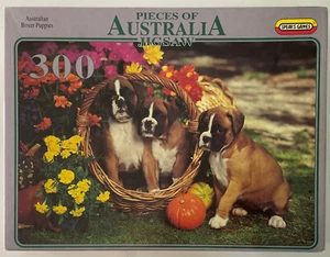 Australian Boxer Puppies Puzzle - 300 Pieces Jigsaw Cute Adorable Spear's Games - Foto 1 di 12