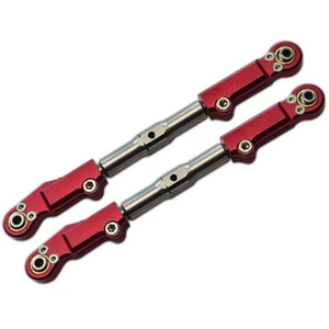 GPM Racing Aluminum + Stainless Steel Rear Upper Arm Tie Rod Red : Sledge - Picture 1 of 1