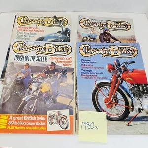 15 Classic Bike Magazine Motorcycle Lot 1980s Vintage UK Published - Picture 1 of 5