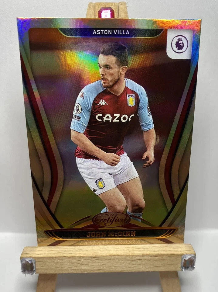 JOHN MCGINN 2020-21 Panini Chronicles Certified Soccer #2 Aston Villa - Image 1 of 4