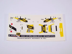 Le Mans miniatures Motorsport Decals 1:87 Opel Omega EVO ATS - DTM