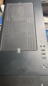 DeepCool CF120 Micro ATX Gaming Computer Case, 120mm Rear Fan, Ventilated Airflo - Picture 1 of 9