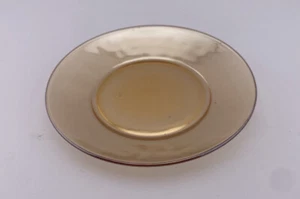 Vintage Jeanette Carnival Amber Iridescent Plates Replacements - Picture 1 of 4