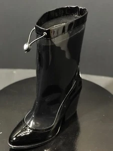 New Love Moschino Women Taglia Rain Boot Size EUR 35 Made in Italy Display Model - Picture 1 of 10
