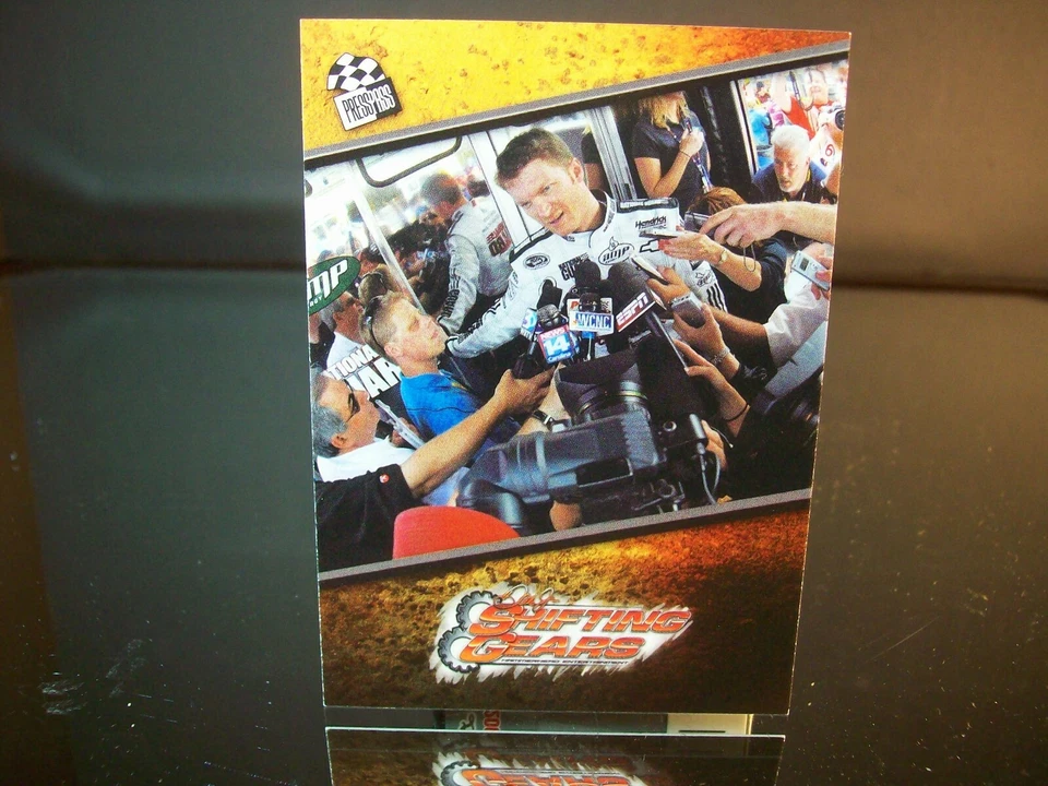 Dale Earnhardt Jr #88 National Guard Press Pass 2009 Card #18 SHIFTING GEARS - Image 1 of 1