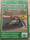 Motor Sport Magazine - September 1990 - BMW M3 Evo, Honda NSX, Hungary GP