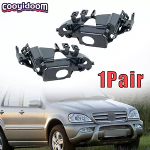 2Pcs Front Fog Light Trim Bracket For Mercedes Benz W163 ML320 ML500 ML350 - Picture 1 of 14
