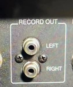 Peavey KB300, KB-300 PARTS RCA JACK FOR REAR REC OUTPUT- PRO- PULLED - Picture 1 of 1