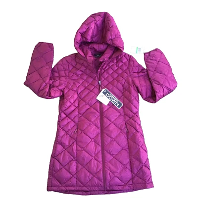NWT 32 Degrees Women Large Jacket Pink Puffer Coat Down Packable Quilted Goose - Image 1 of 4